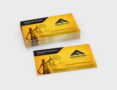 Cartão de Visita Supremo 300g Sem Verniz 9x5cm - 4x4 - 10000 unid