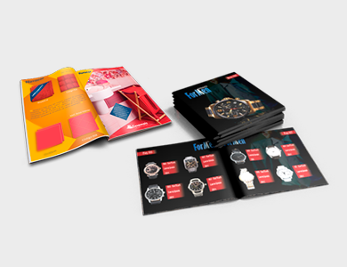 Manuais e Catálogos Horizontal Couchê 90g Sem Verniz 20x15cm 8 Páginas - 4x4 - 5000 unid