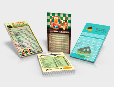 Bloco/Receituário com 50 folhas Sulfite 90g 15x21cm - 4x0 - 100 unid