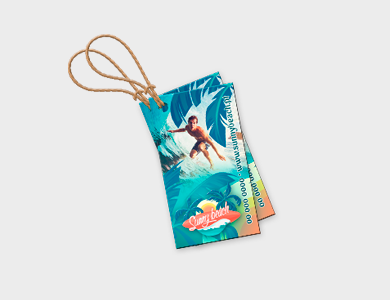 Tag Supremo 300g Sem Verniz 5x9cm - 4x1 - 250 unid