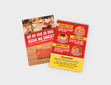 Cartaz/Pôster/Folder/Papel Bandeja/Tapete para Carro Couchê 120g Sem Verniz 30x42cm - 4x1 - 500 unid