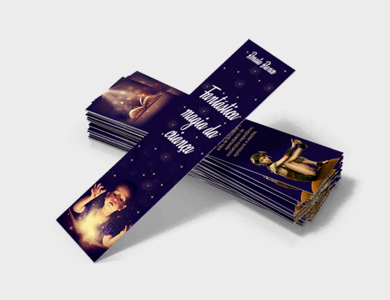 Marcador de Página Supremo Metalizado Verniz Total Frente 5x22,5cm - 4x1 - 250 unid